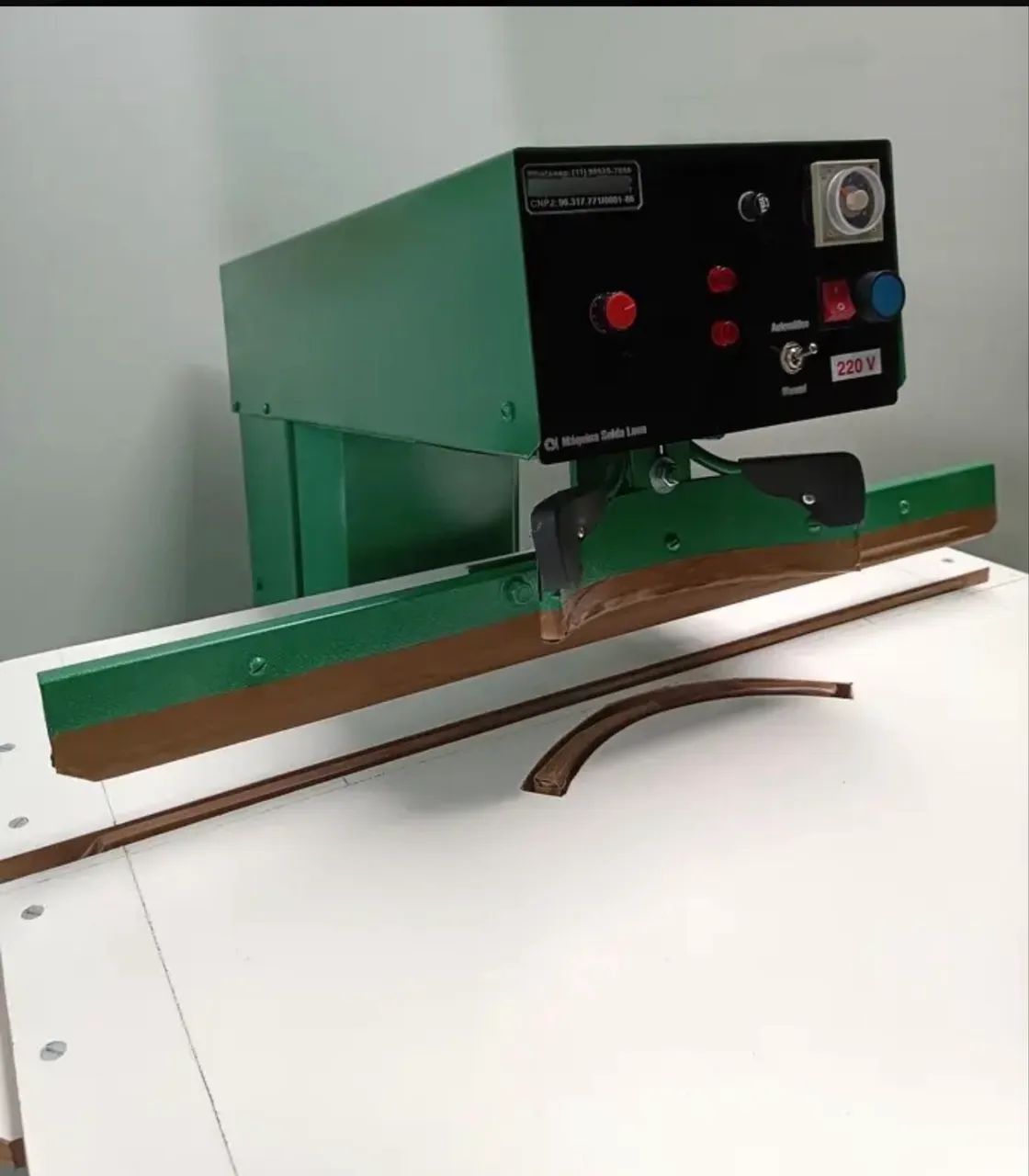 Máquina de soldar/vulcanizar lona toldo  - Foto 4