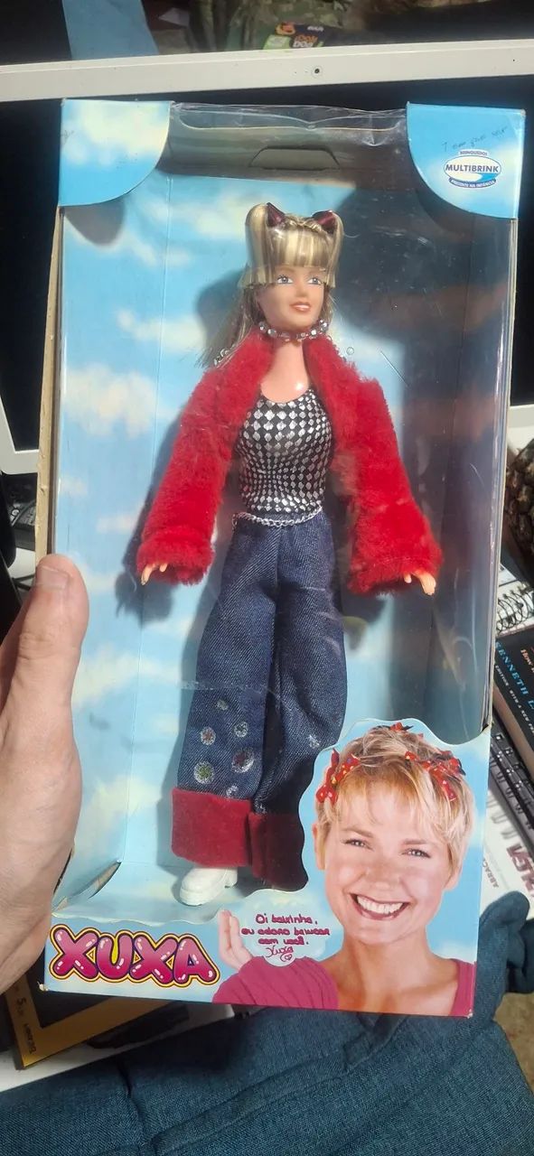 Boneca Xuxa Com Caixa concervada