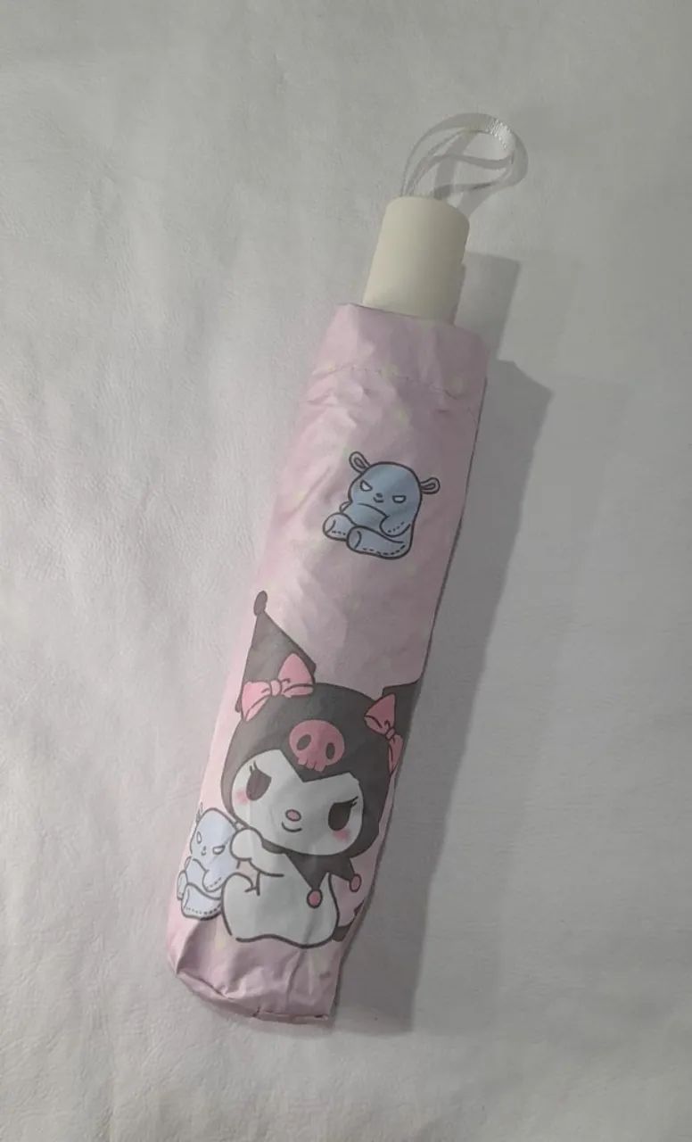 Guarda-chuva Turma Hello Kitty Rosa