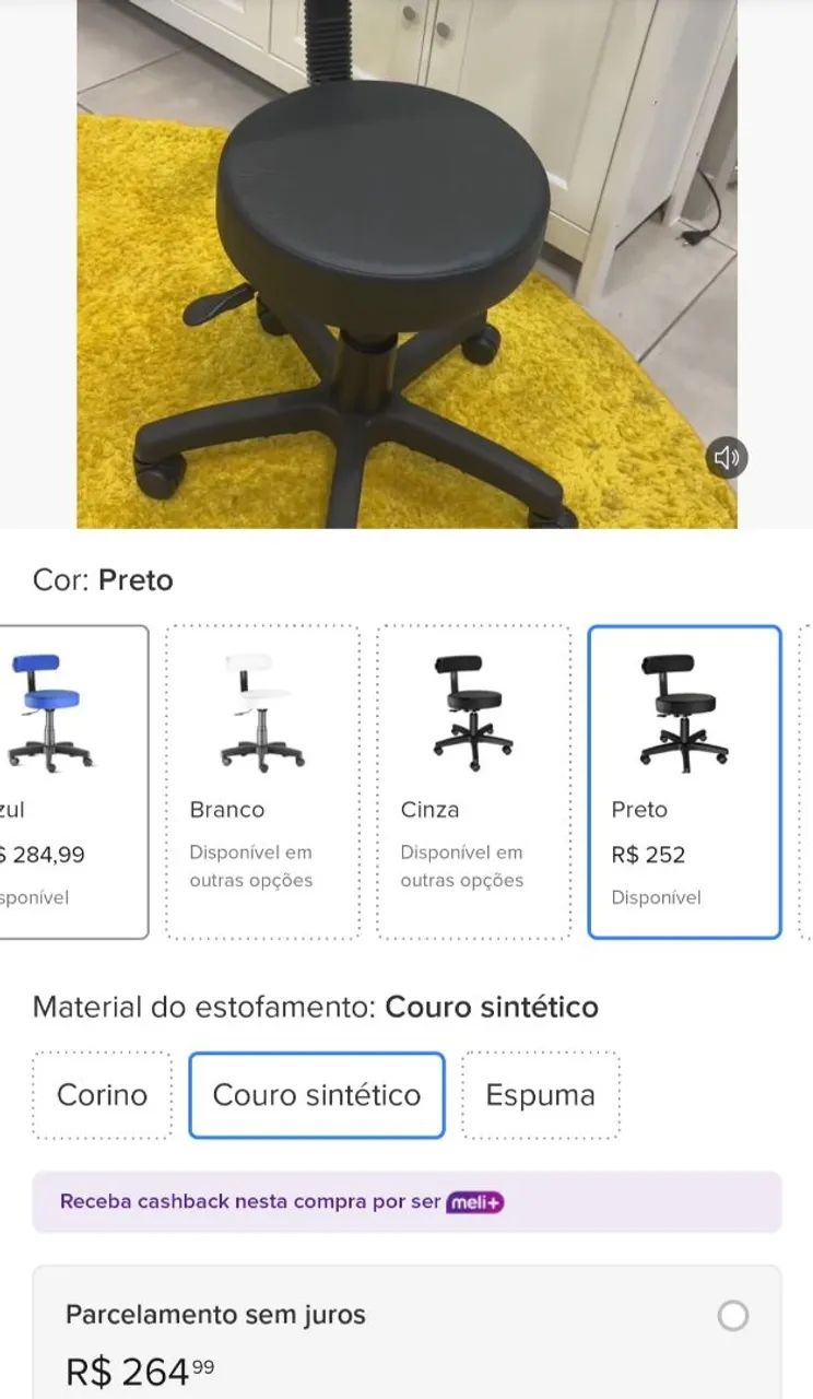 Cadeira giratória  - Foto 3
