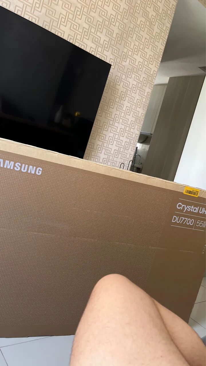 SMART TV SAMSUNG 55? UHD 4k HDR SEMINOVA - Foto 4