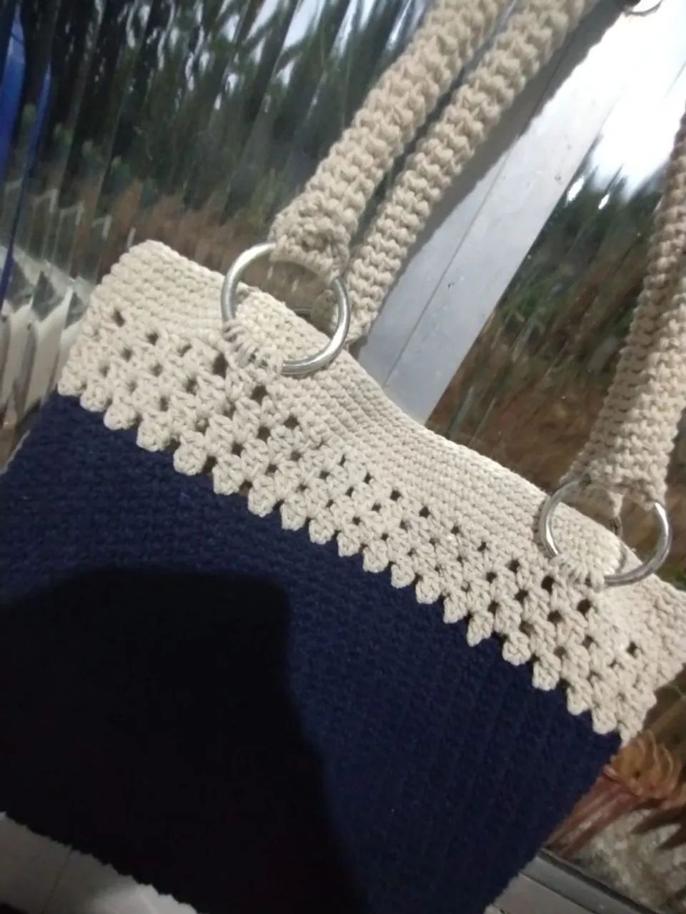 Bolsa em crochê  - Foto 2