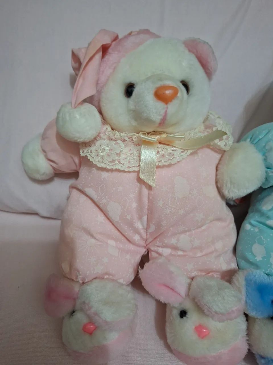Pelúcia Urso musical Rosa e Azul gêmeos  - Foto 3