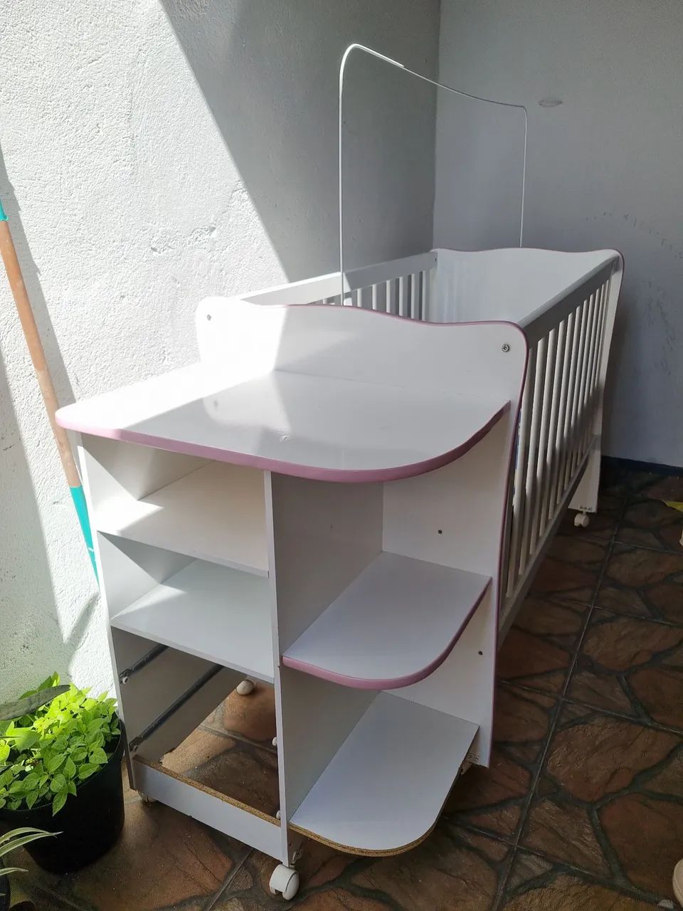 Berço com comoda acoplada  - Foto 5