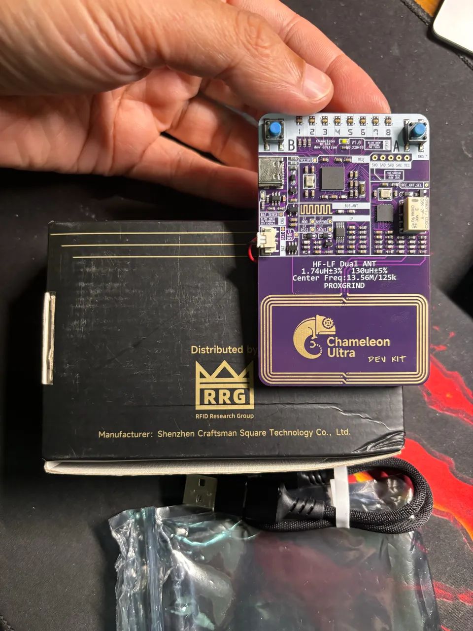 Placa Chameleon Ultra Dev kit. NFC. Original  - Foto 4