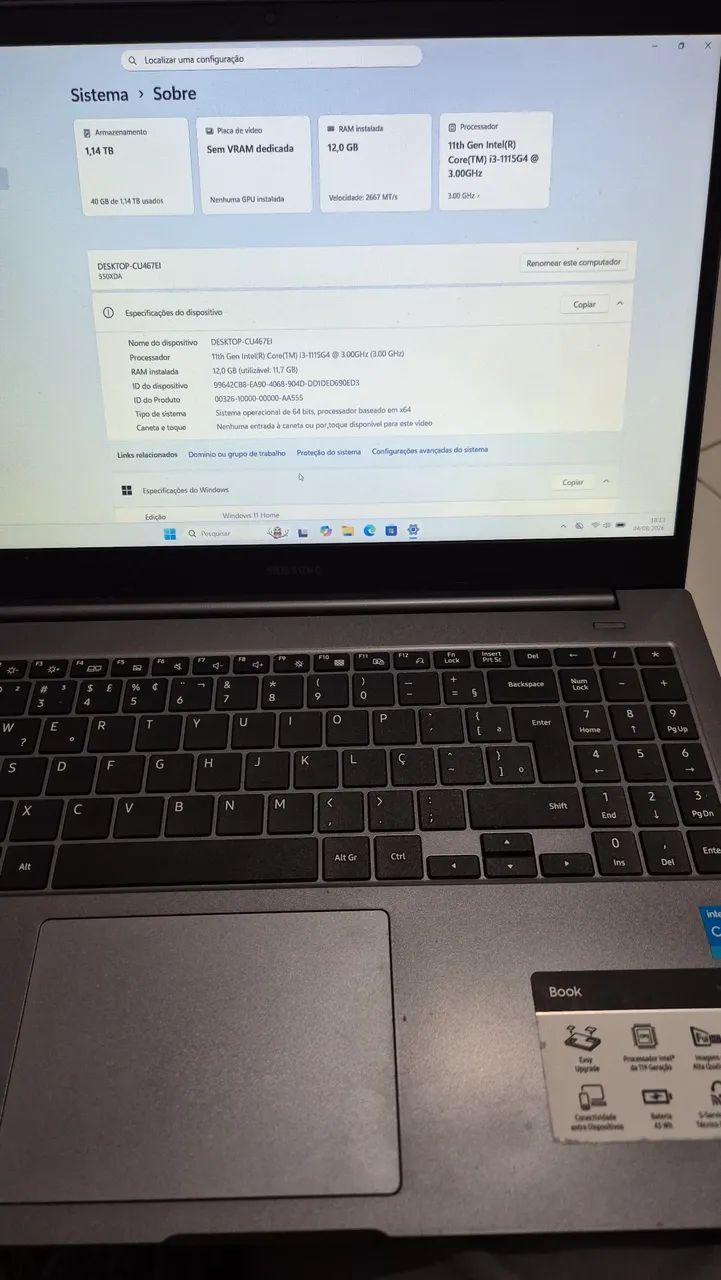 NOTEBOOK SAMSUNG  - Foto 4