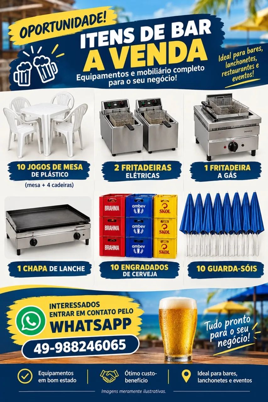 Utensílios para Bar