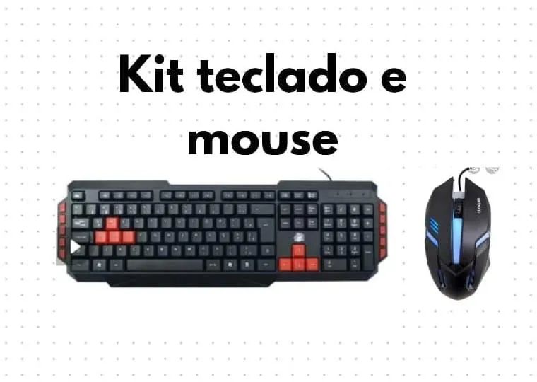 Kit teclado e mouse gamer