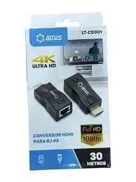 conversor extensor rj45 x hdmi lotus 30 metros