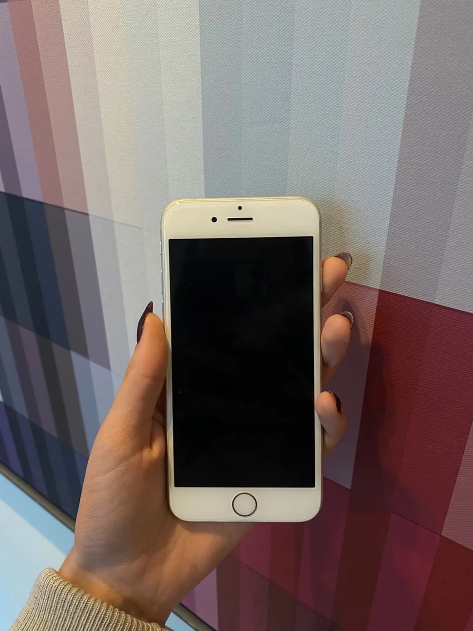 iphone 6s prata 100% de bateria  - Foto 2