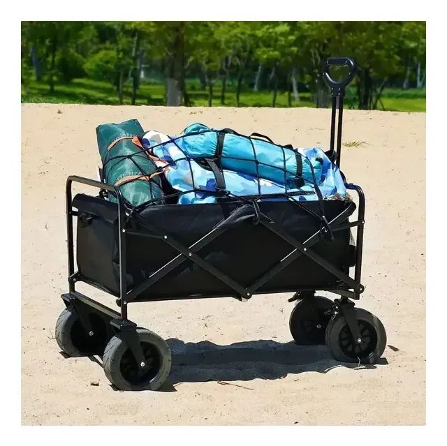 Carrinho De Mão Acampamento Dobrável Multifuncional 150kg