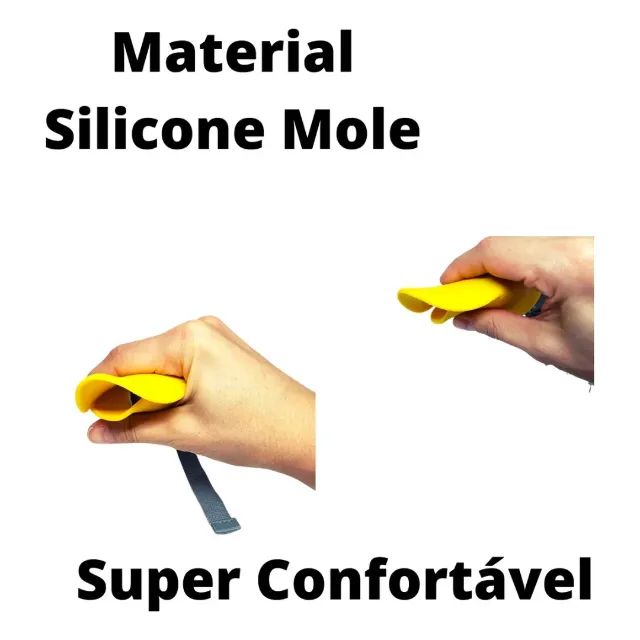 Focinheira Bico De Pato Silicone Cachorro - Foto 4
