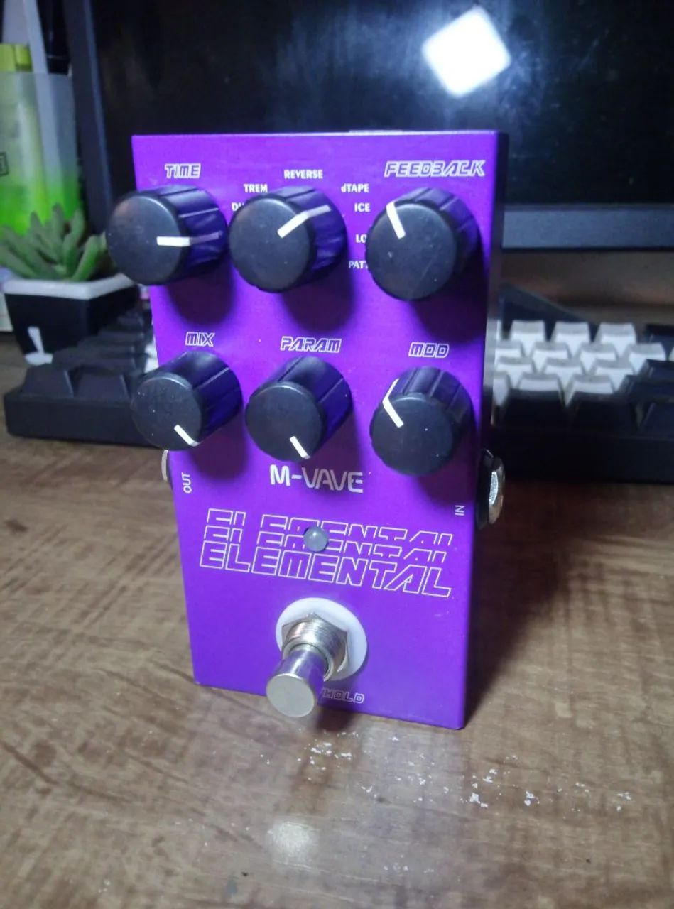 PEDAL DELAY COM TAP TEMPO  - Foto 2
