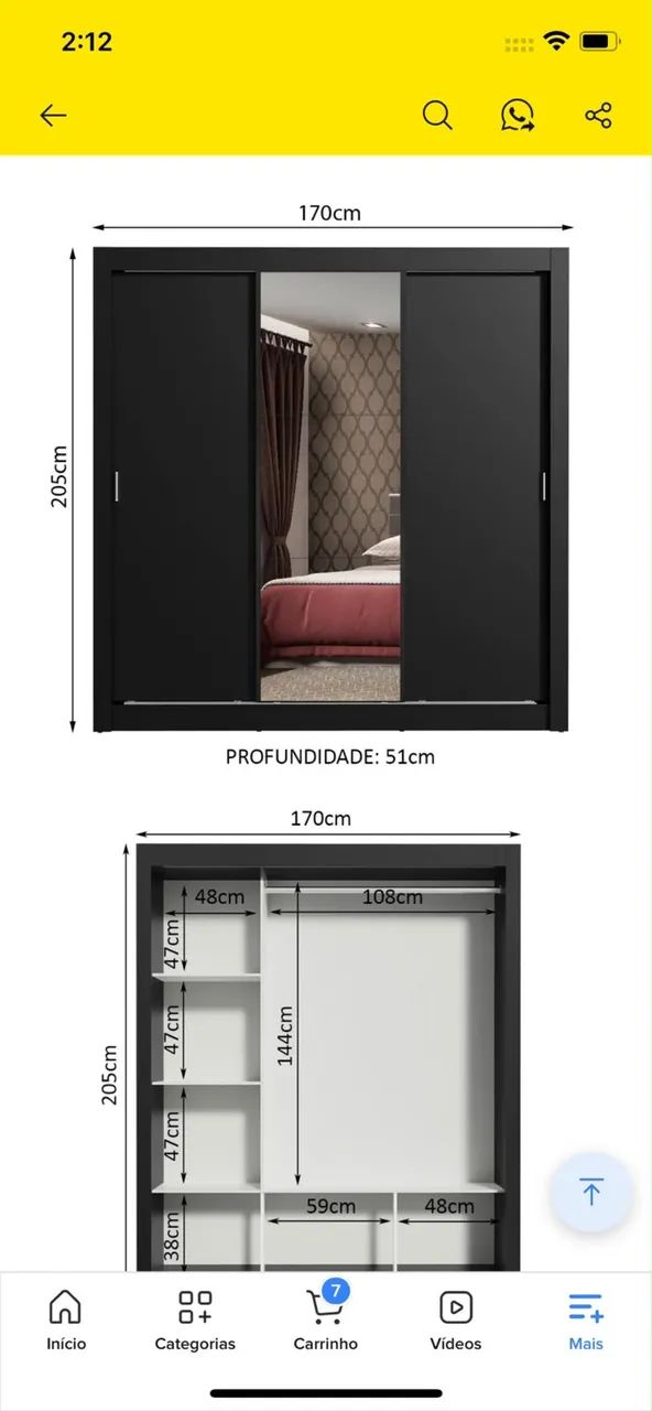 Guarda roupa  - Foto 3