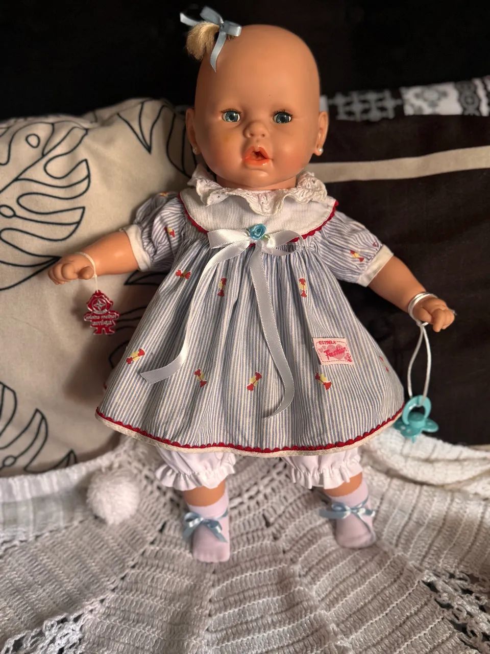 Boneca Nenezinho azul da Estrela - Foto 4