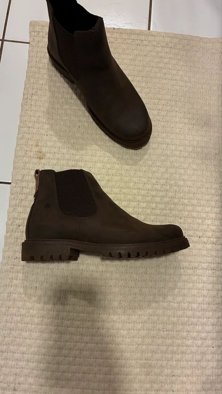 Bota Chelsea Macboot Canaã Marrom Escuro