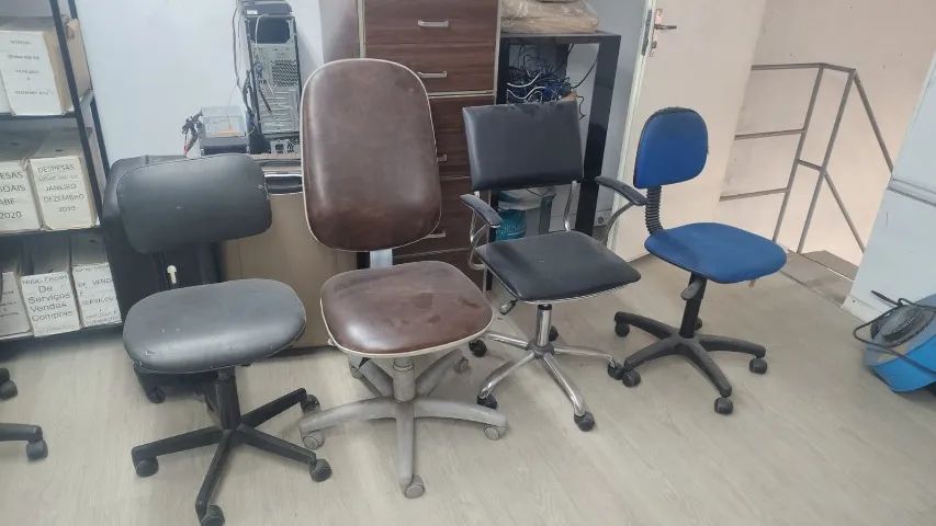 Lote de cadeiras de escritório - Foto 4
