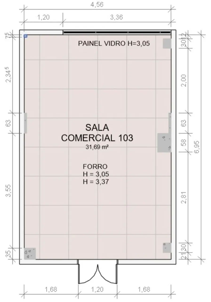 Sala comercial centro empresarial Rio branco  - Foto 3