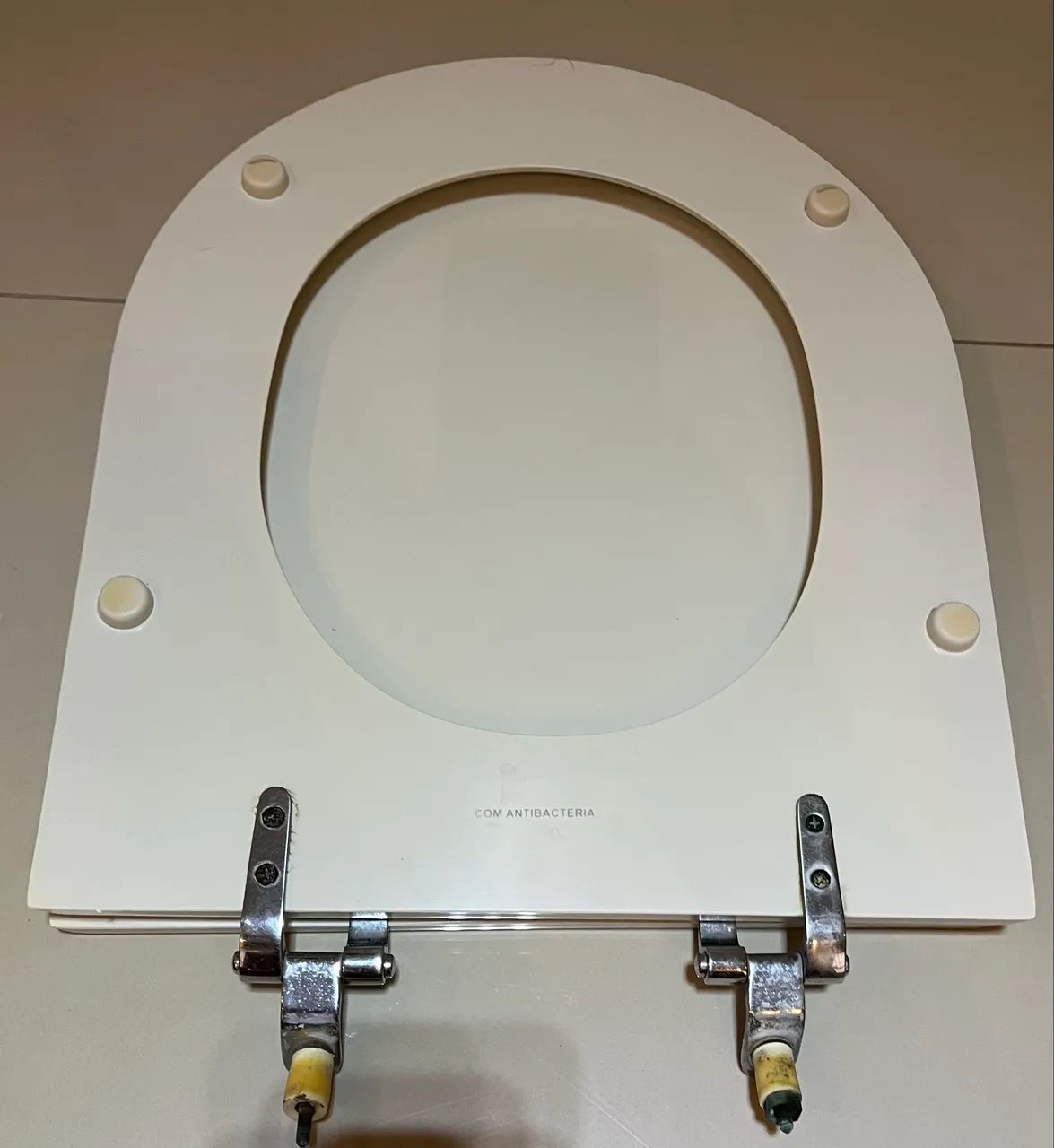 Assento Deca usado Termofixo Slim Lk, Nuova, Carrara, Level - Foto 3