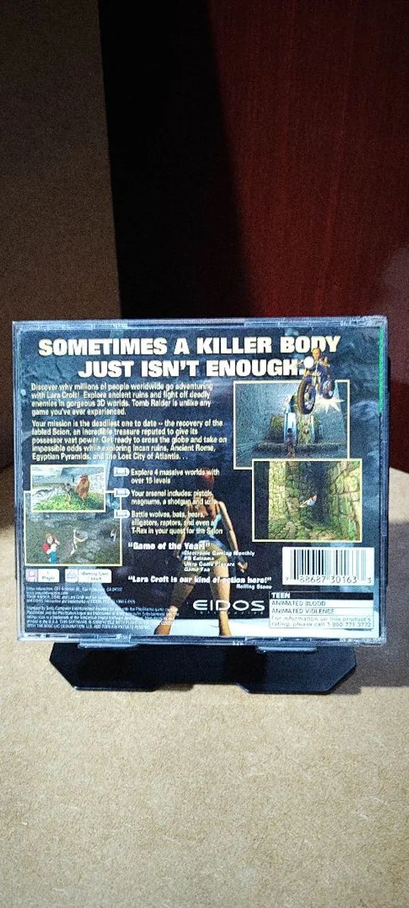 Jogo PS1 - Tomb Raider  - Foto 2