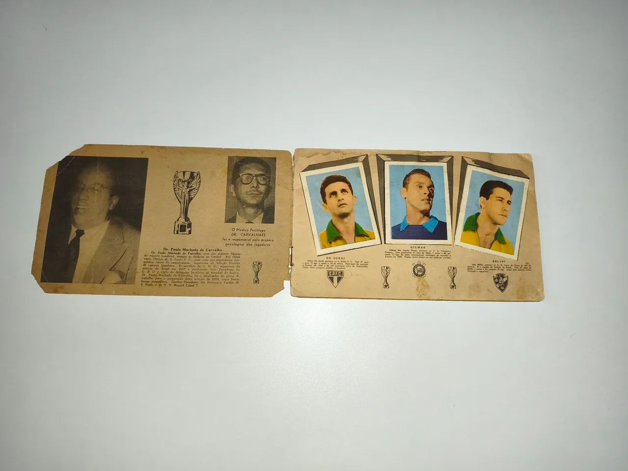 Álbum de figurinhas Copa do mundo 1958  - Foto 5