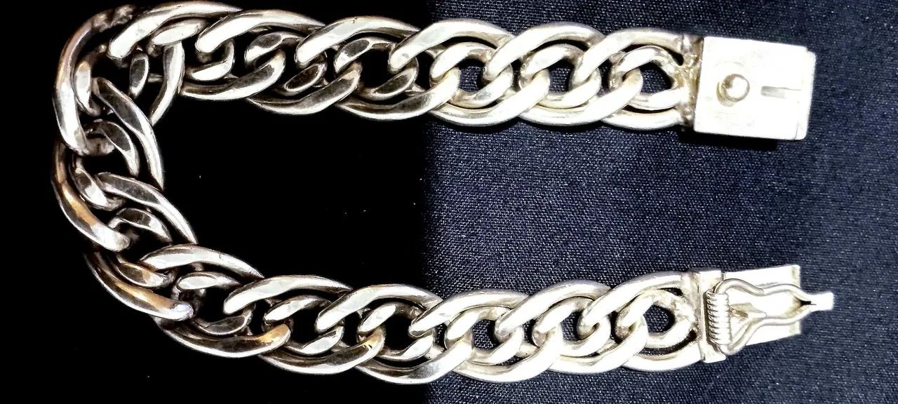 Pulseira prata genuína 925