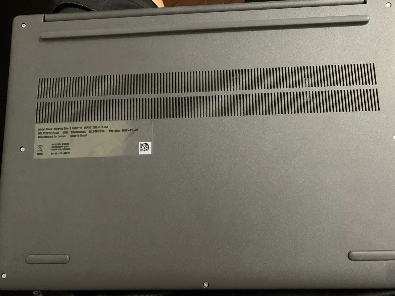 Vendo notebook lenovo ideapad slim 3