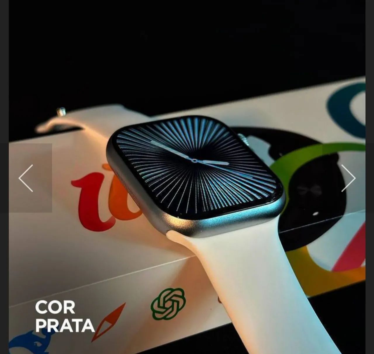 Smartwatch e óculos  - Foto 3