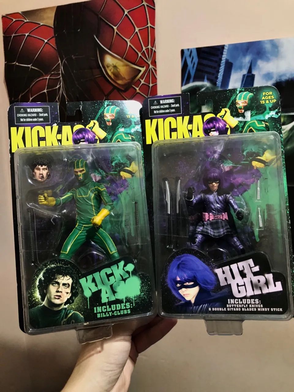 Kick-Ass e Hit-Girl MEZCO