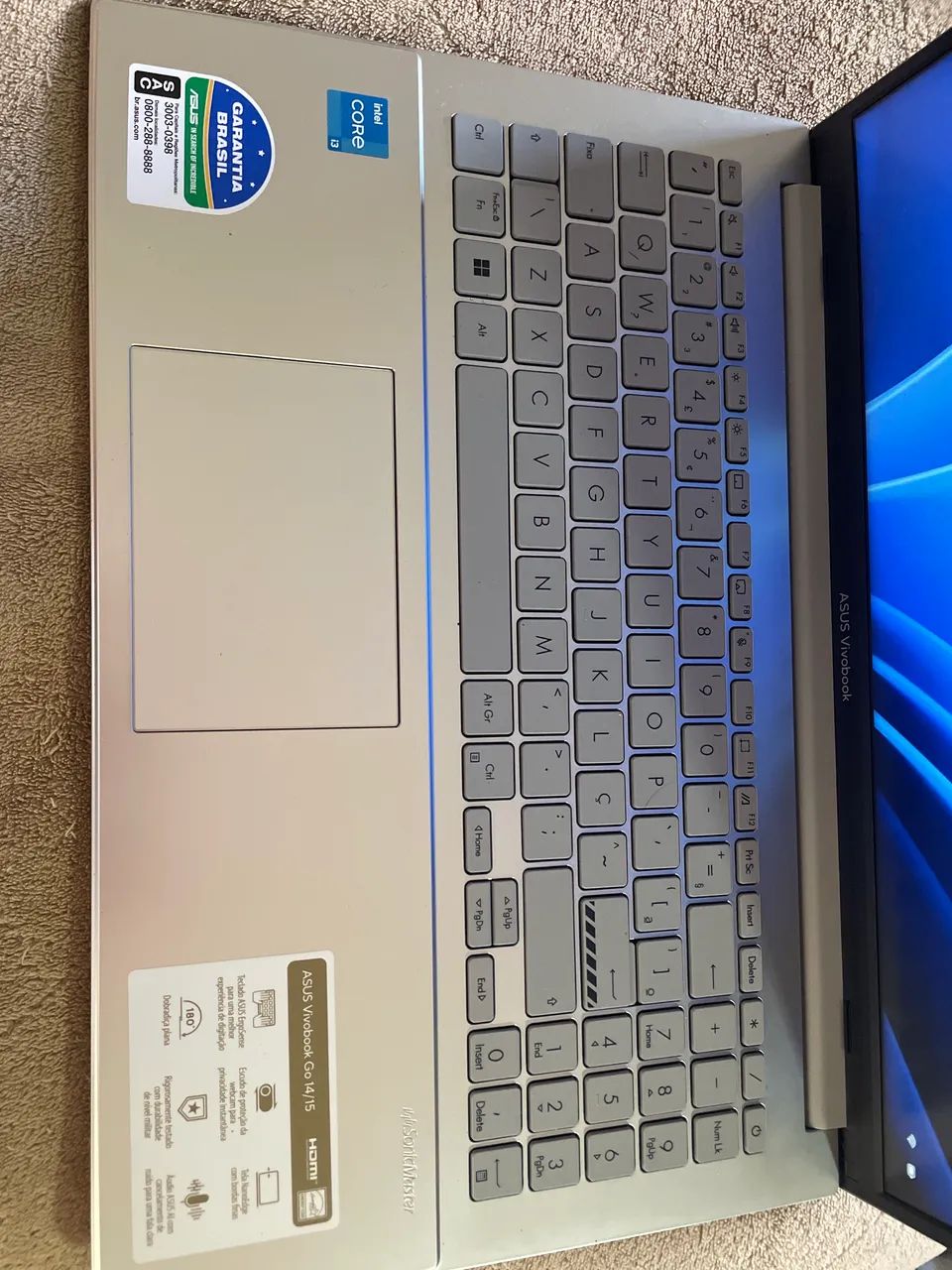 Notebook Asus Vivobook Go 15 EM PERFEITO ESTADO - Foto 3