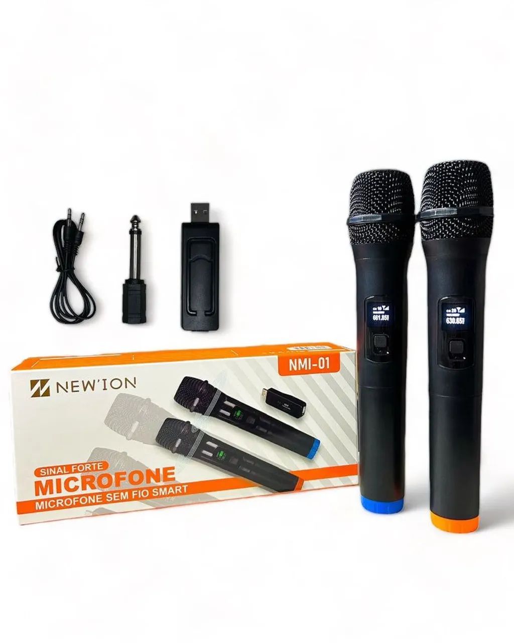Kit Microfone Profissional Sem Fio