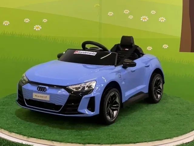 Carro eletrico infantil Audi E-TRON 12v Bandeirante Azul - (NOVO) Caixa lacrada