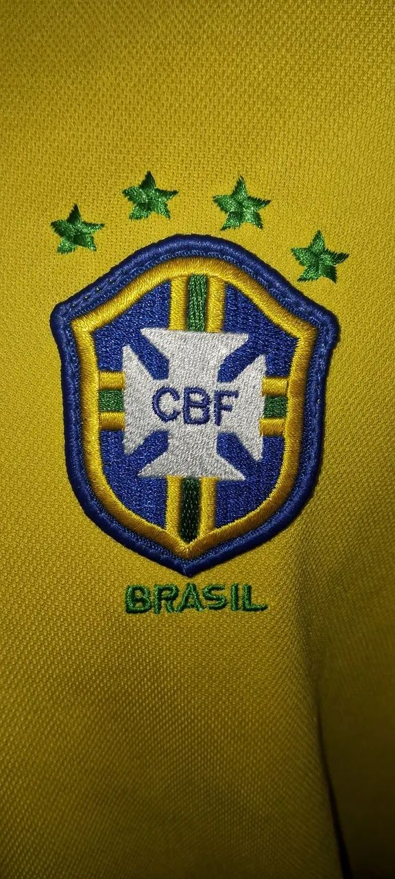 Camisa Seleção Brasileira 1998 GG - Foto 3