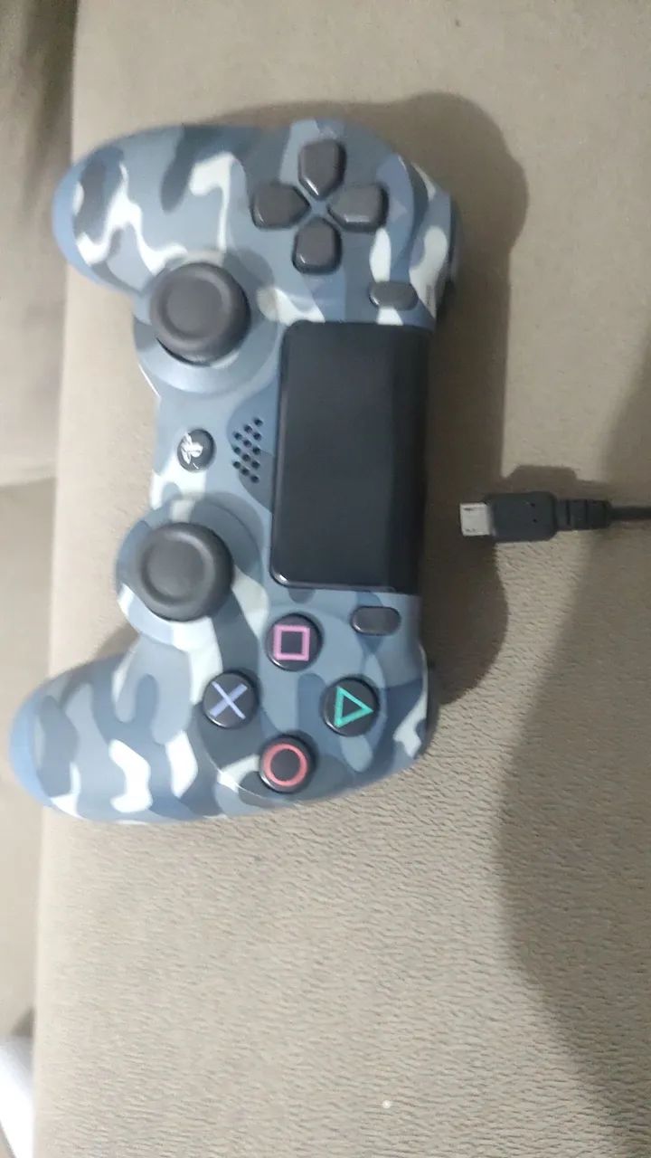 CONTROLE PS4 ORIGINAL CAMUFLADO - Foto 5