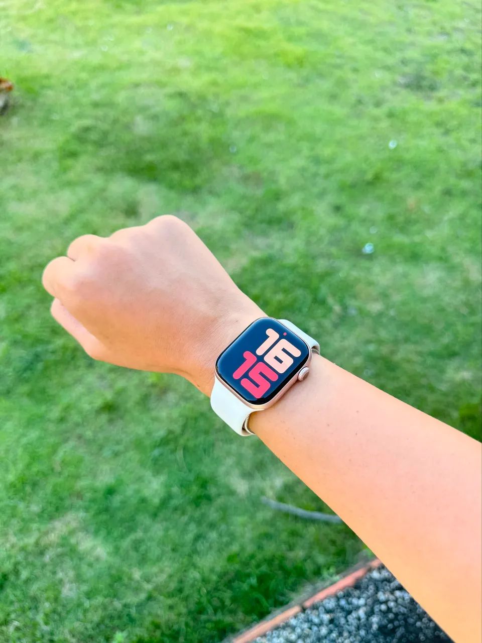 Apple whatch séries 10 Gold Rosé 42mm