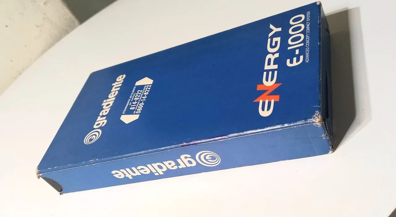 Fita VHS do mini system Energy e-1000 Gradiente - Foto 2