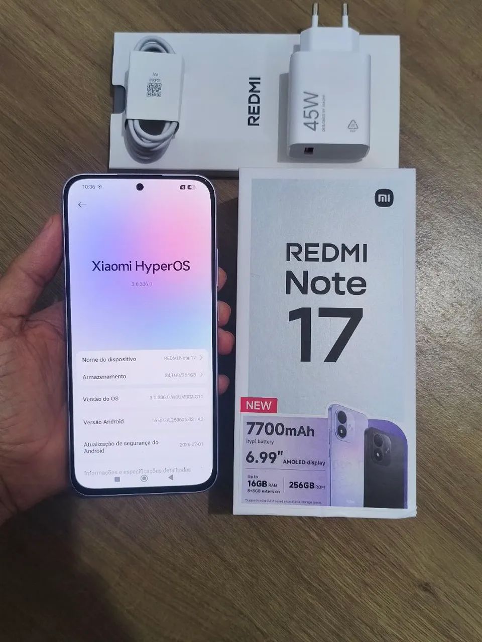 Redimi note 17 256 GB novo  - Foto 3