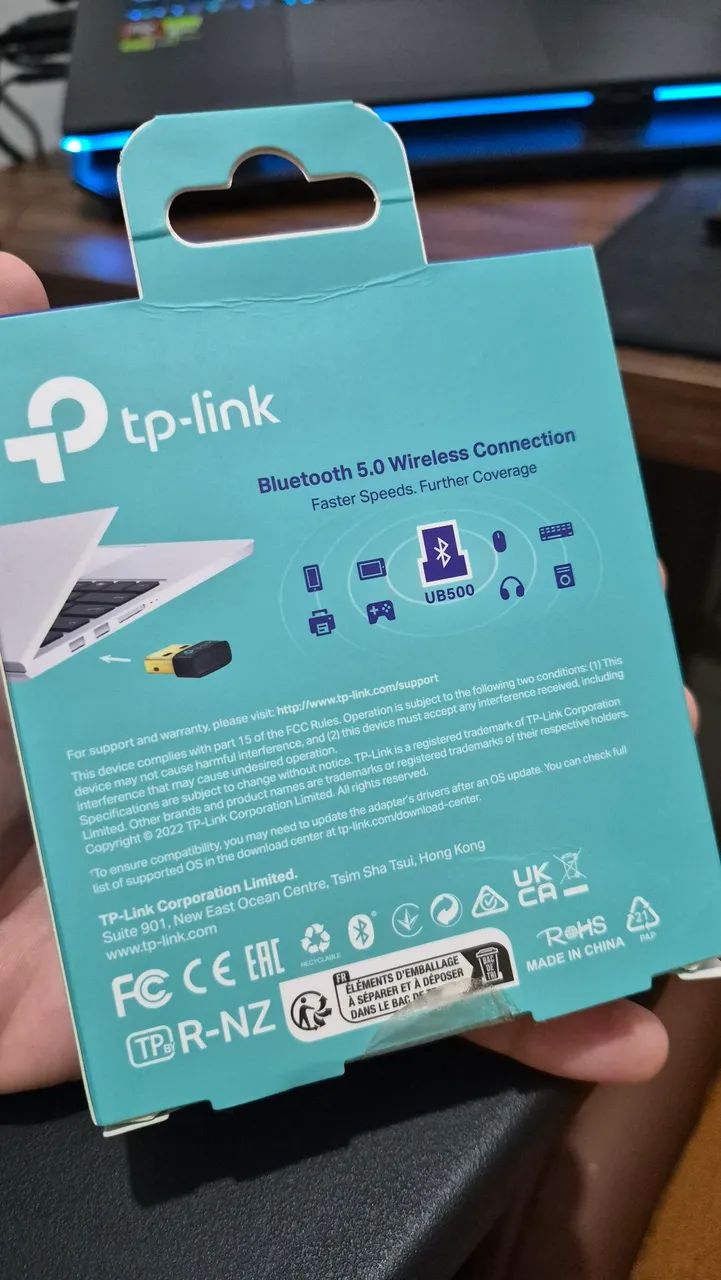 Adaptador Bluetooth 5.0 usb - Foto 2