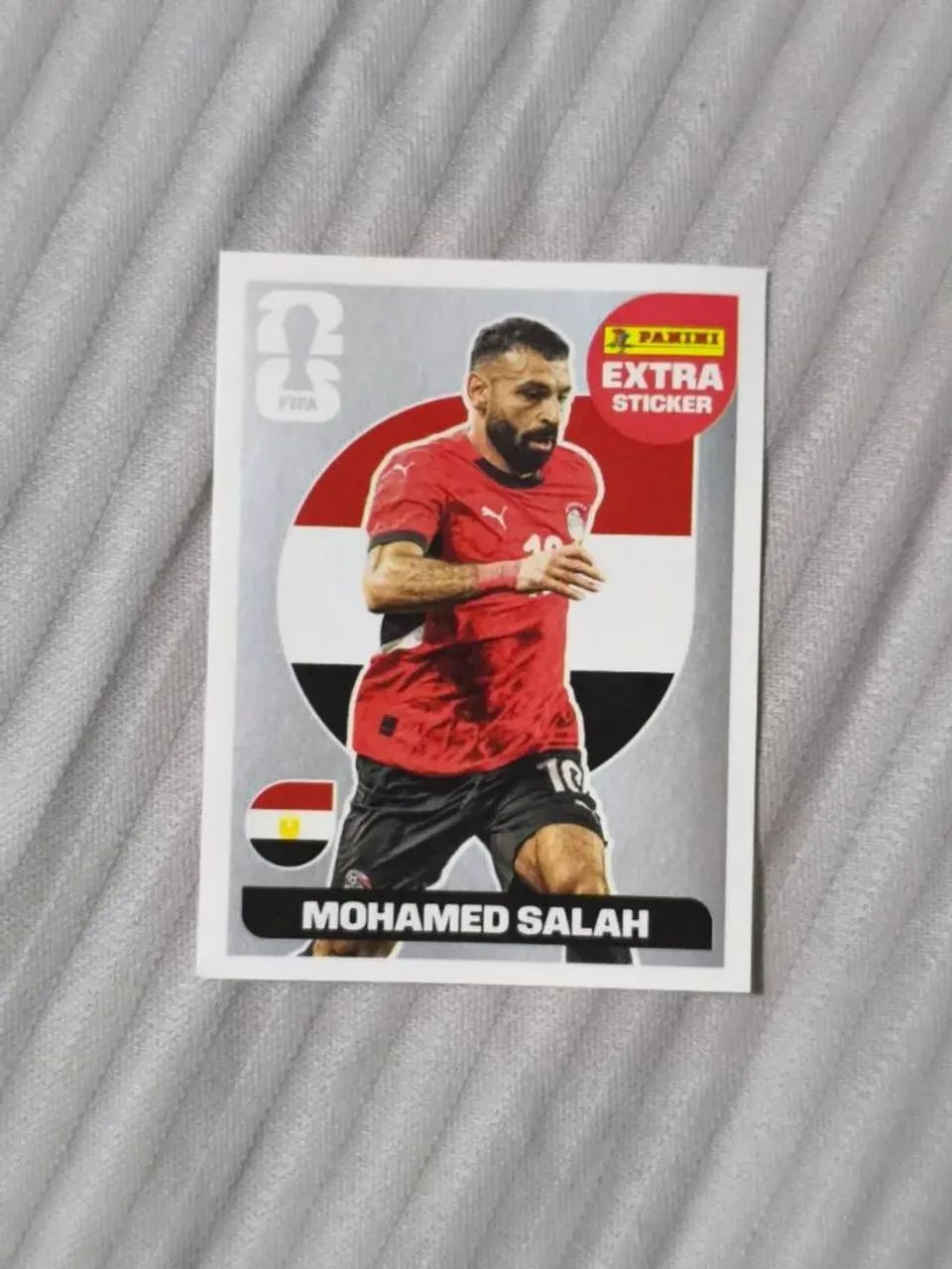 Figurinha Prata Mohamed Salah - Álbum da Copa 2026