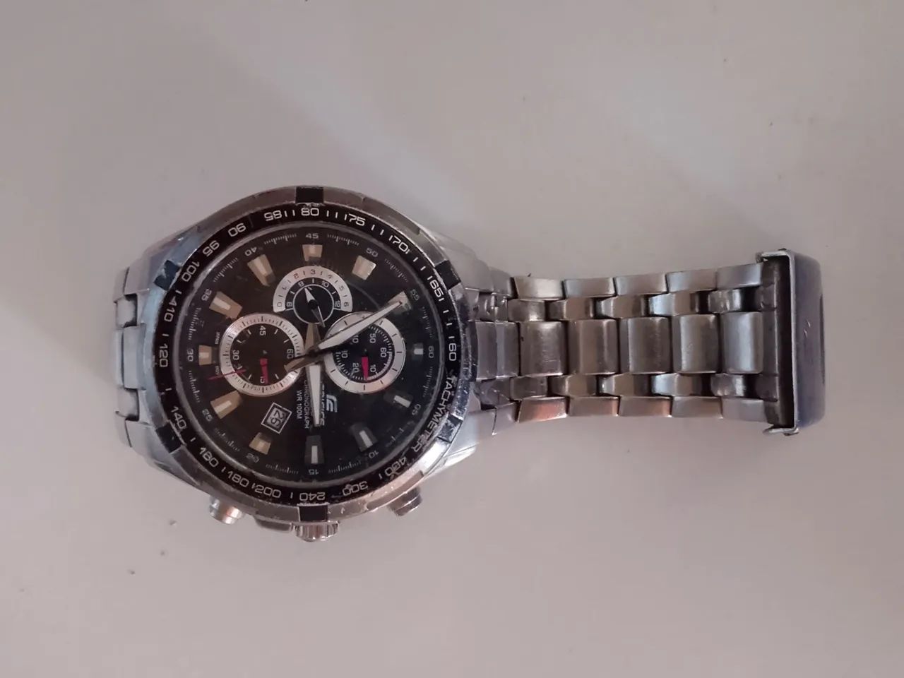 Casio Edifice EF-539 Original Cronógrafo em Aço