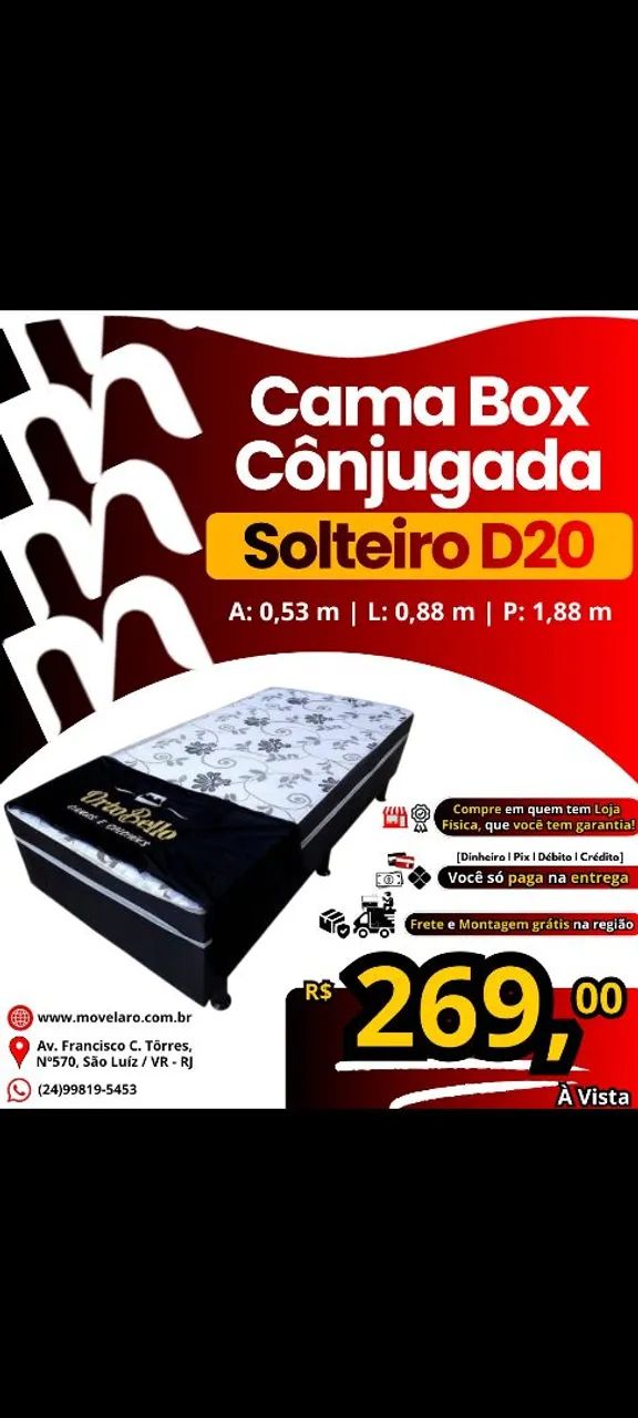CAMA BOX CASAL 299,00 - Foto 2