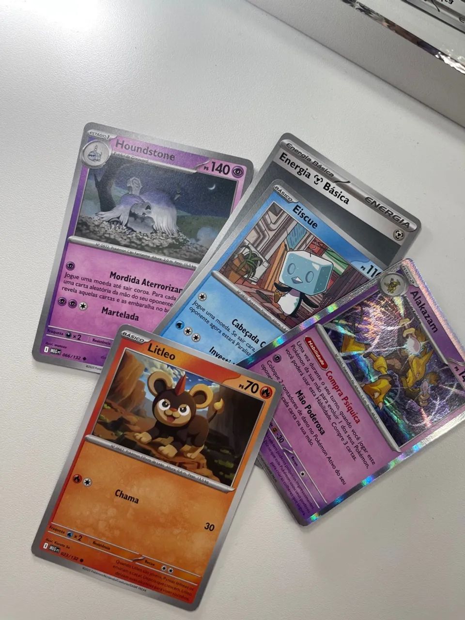 Cartas pokemon novas