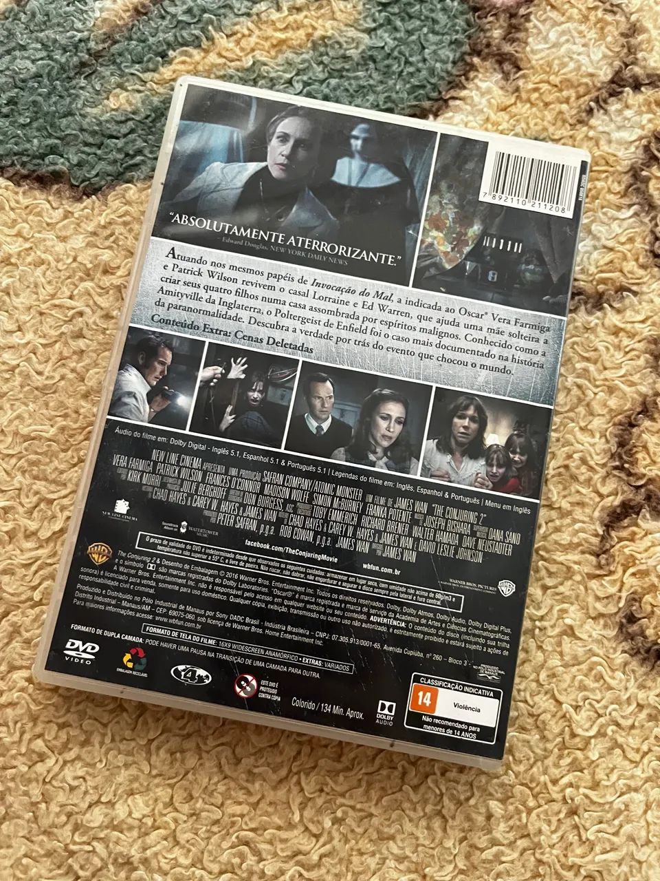 DVD Invocação do mal  - Foto 2