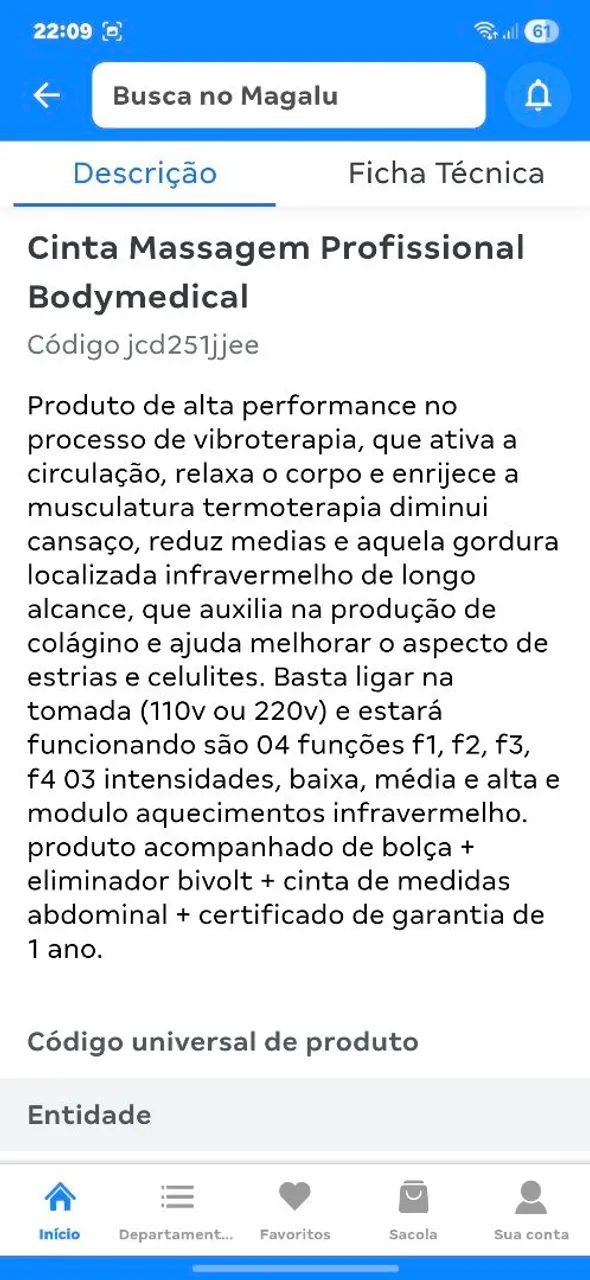 Cinta massageadora medical  - Foto 3