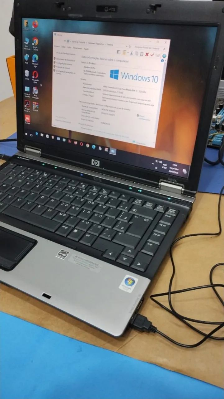 NOTEBOOK HP AMDTURION X2 2.20GHZ _ Bateria boa  - Foto 3