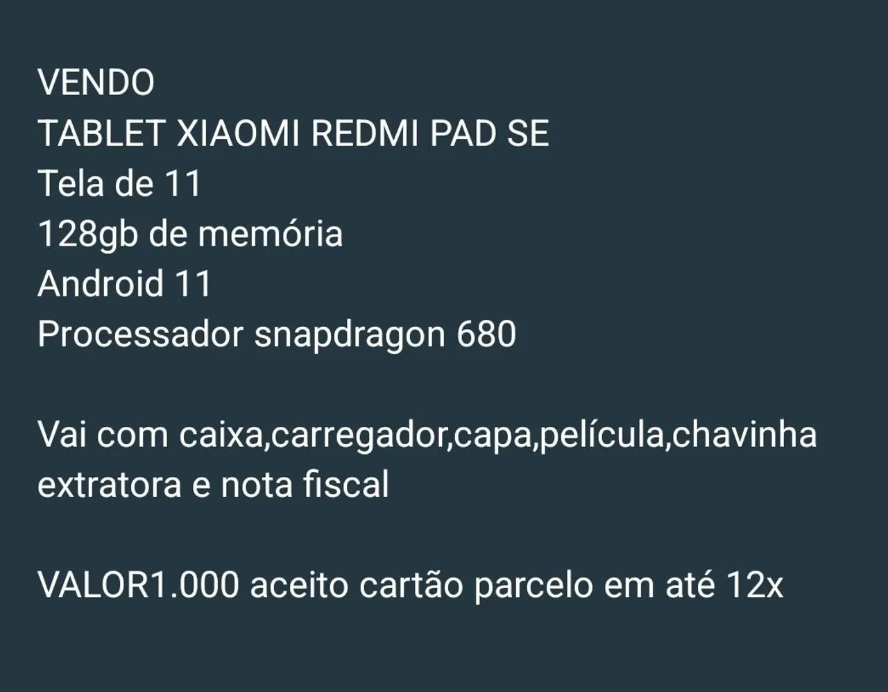 Tablet redmi pad se