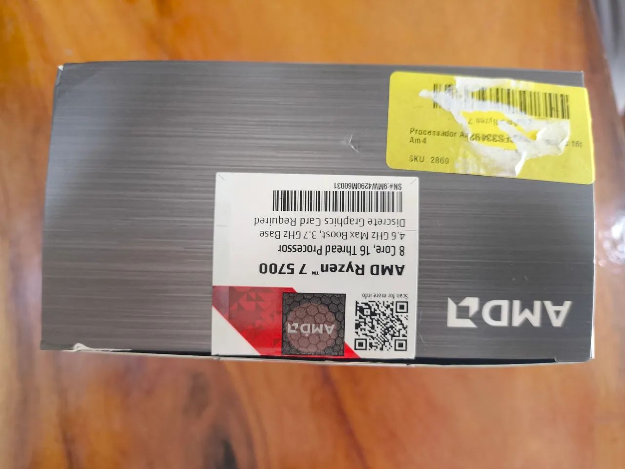Ryzen 7 5700 novo - Foto 2