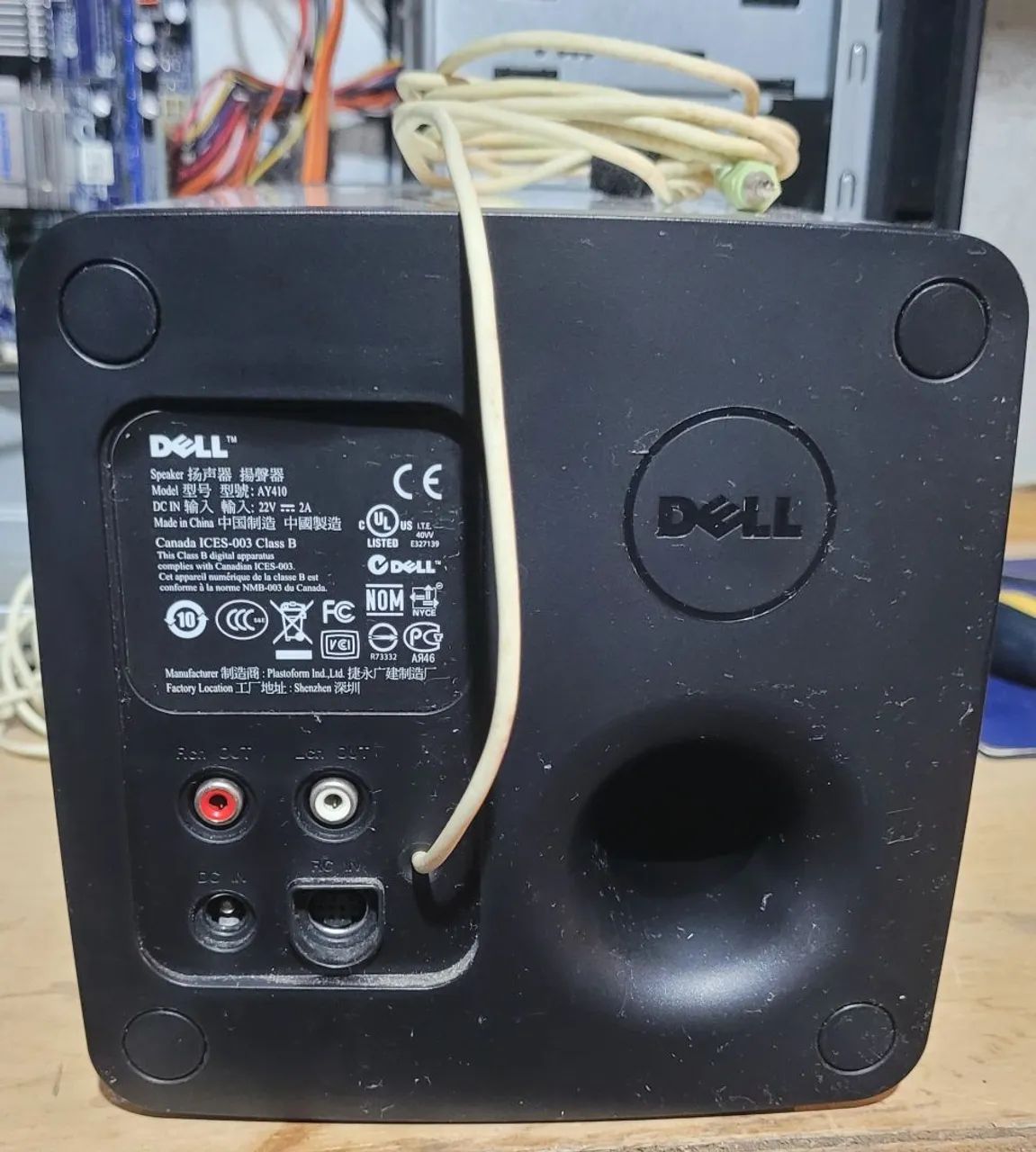 Caixa de som DELL AY410 com subwoofer - Foto 3