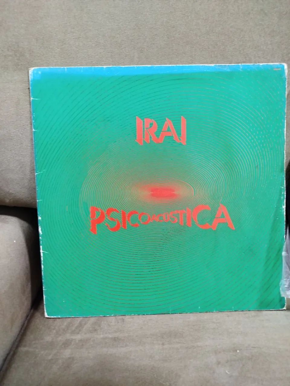 Vinil  do Ira Psiccoacústica  de 1988