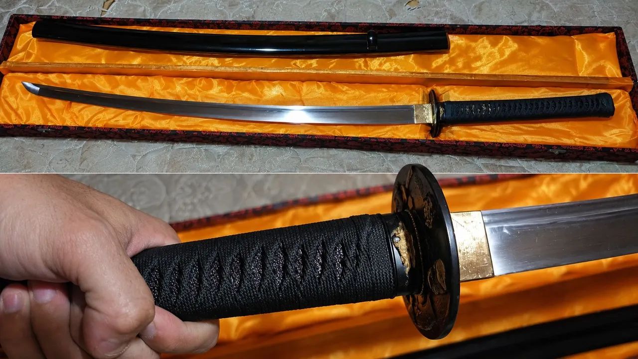 Vendo katana para decoração e treino 